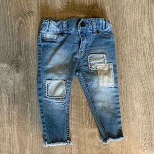 Cat & Jack distressed denim